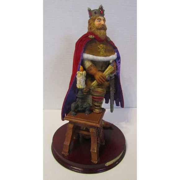 Kurt Adler King Arthur ASA Collectibles Camelot Series Sculpture Limited Edition - Picture 6 of 7